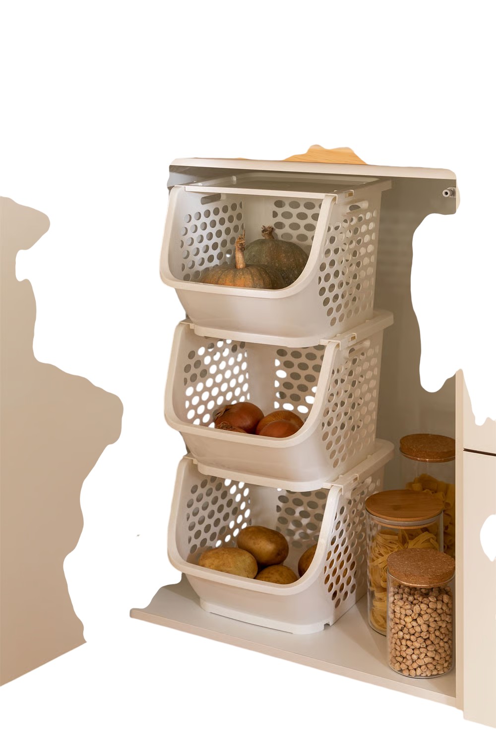 Keuken opbergmanden
