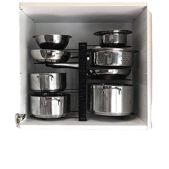 Pan organizer kast