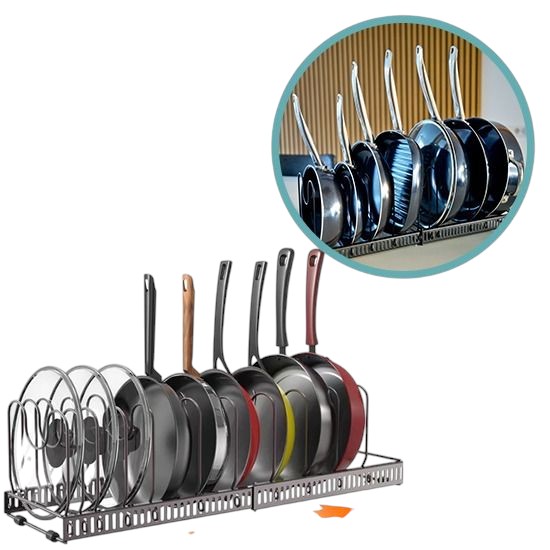 Pannenrek organizer